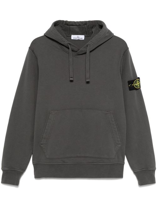 Hooded sweatshirt with Compass appliqué STONE ISLAND | 6100045S0051V0065